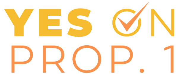 Yes on Prop 1 Logo